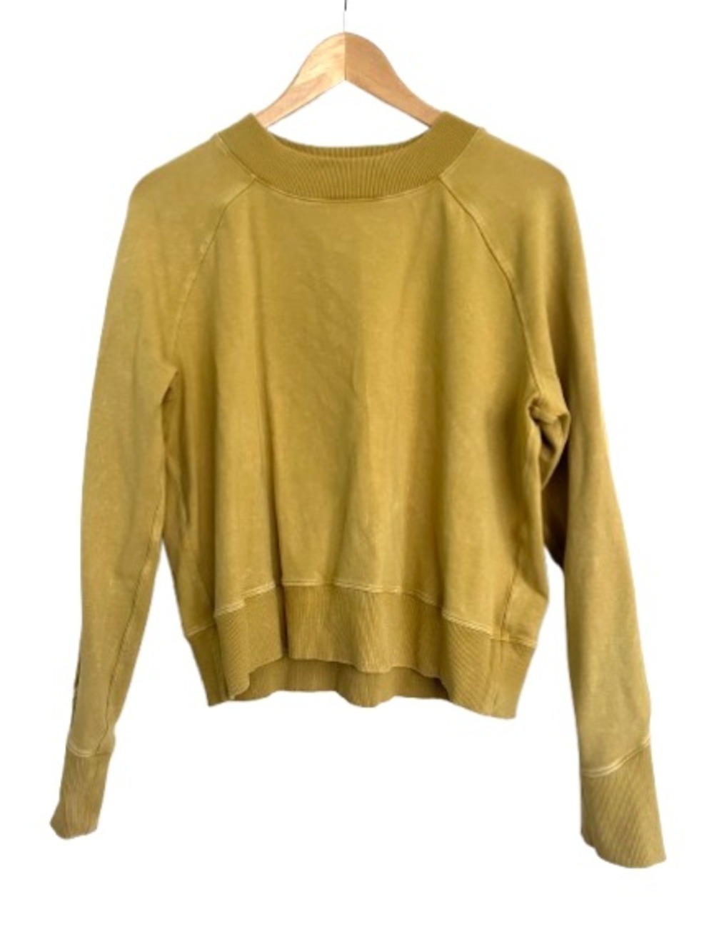 lululemon athletica Women's Mustard Crewneck Sweatshirt